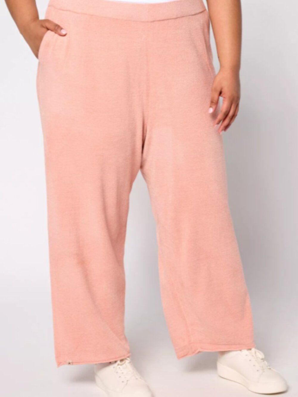 Barefoot Dreams Reg. CozyChic Ultra Lite Rolled Edge Ankle Pant